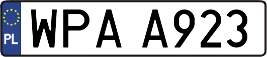 WPAA923