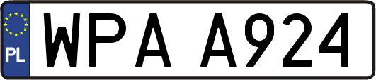 WPAA924