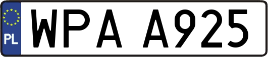 WPAA925