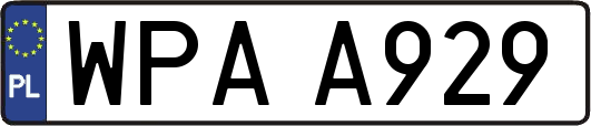 WPAA929
