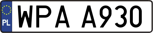 WPAA930