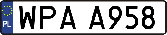 WPAA958