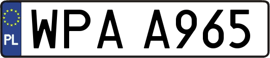 WPAA965