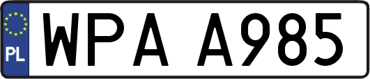 WPAA985