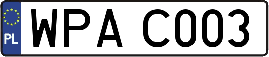 WPAC003