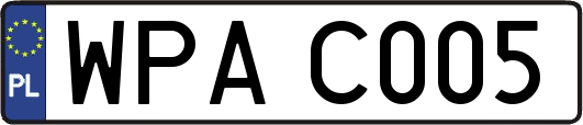 WPAC005