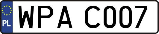 WPAC007
