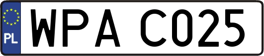 WPAC025