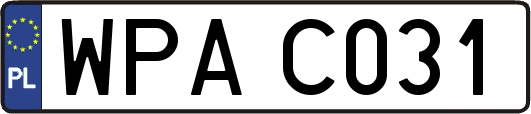 WPAC031