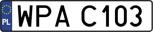 WPAC103