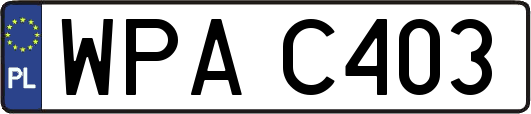 WPAC403