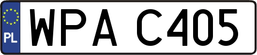 WPAC405