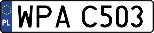 WPAC503
