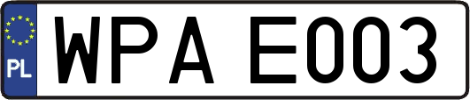 WPAE003