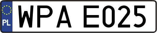 WPAE025