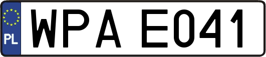 WPAE041