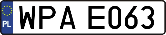 WPAE063