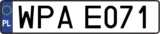 WPAE071