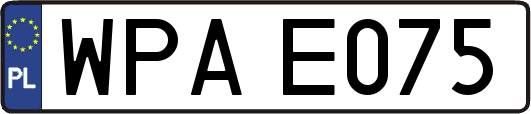 WPAE075