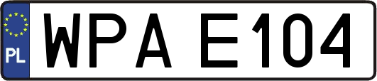 WPAE104