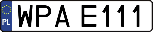 WPAE111