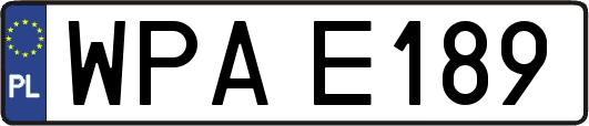 WPAE189