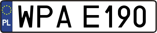 WPAE190
