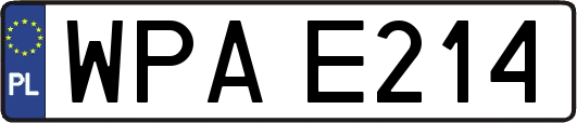 WPAE214