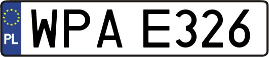WPAE326