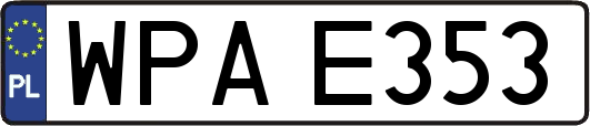 WPAE353