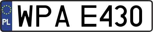 WPAE430