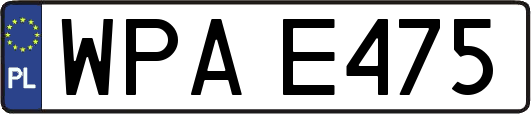 WPAE475
