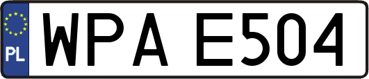 WPAE504