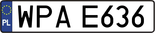 WPAE636