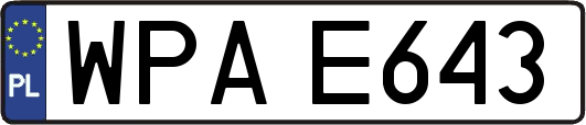 WPAE643