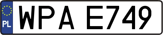 WPAE749