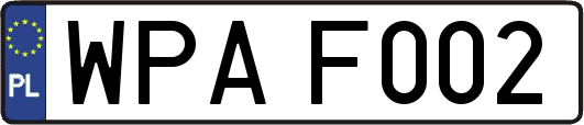 WPAF002