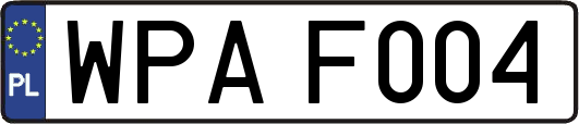 WPAF004