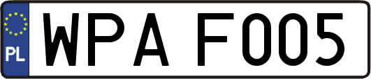 WPAF005