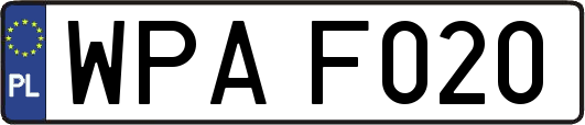 WPAF020