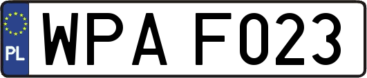 WPAF023