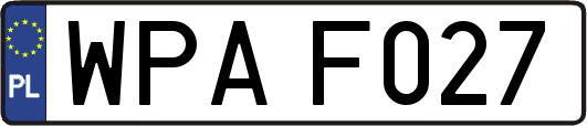 WPAF027