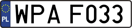 WPAF033