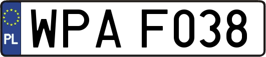 WPAF038