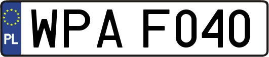 WPAF040