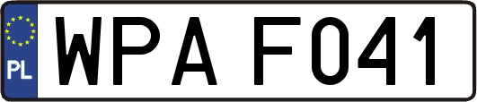 WPAF041