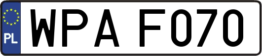 WPAF070