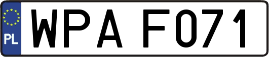 WPAF071