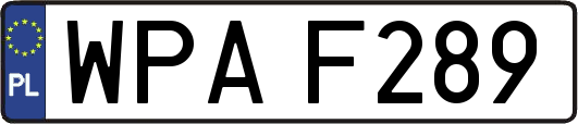 WPAF289