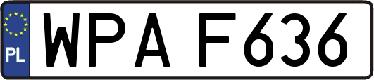 WPAF636